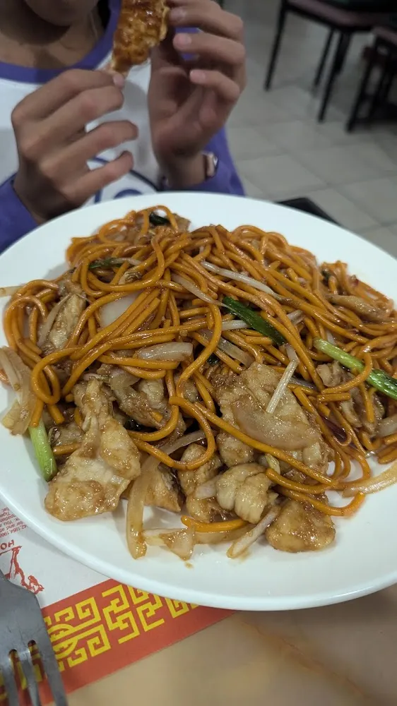 Lo-Mein Soft Noodles with Chicken