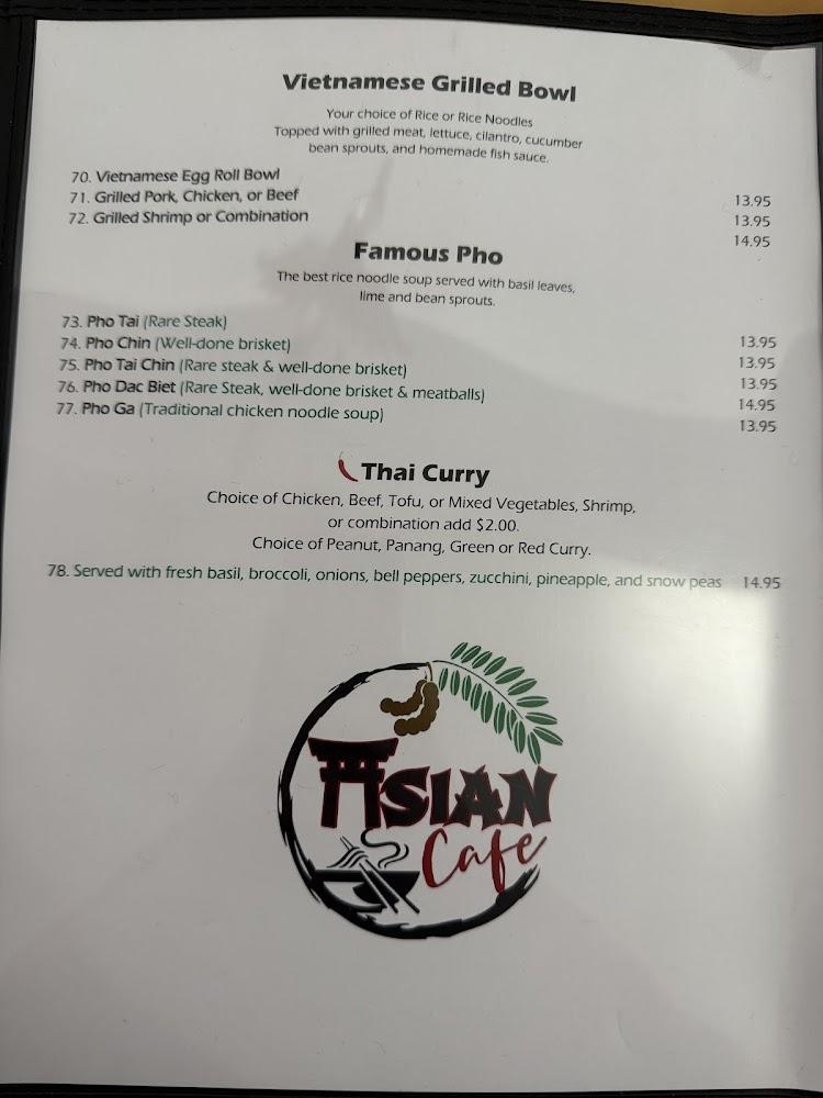 Asian Cafe Menu image 3